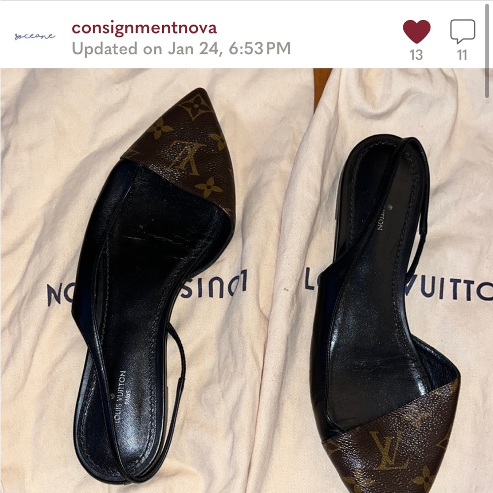 LV size 39 Cherrie Ballet Flats